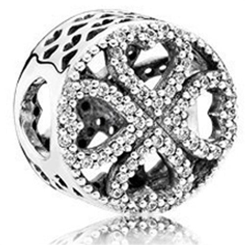 Pan Bracelet for Women, Pure Silver Beads with Loose Beads, Ocean Heart Blue Beads, Dreamcatcher, Hot Air Balloon Accessories